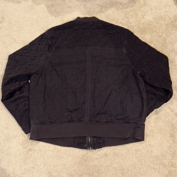 Torrid Vintage Wash Quilted Bomber - Picture 4 of 9